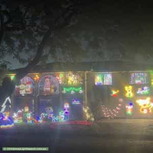 Christmas Light display at 38 Sherry Street, Carseldine