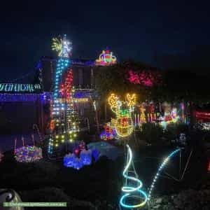 Christmas Light display at 16 Toulouse Terrace, Narre Warren South