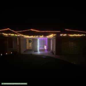 Christmas Light display at 35 Curlew Drive, Capel Sound