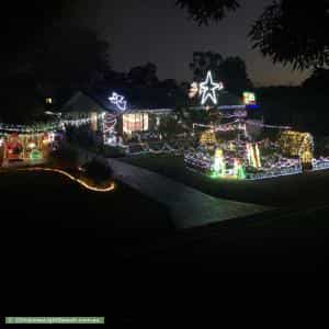 Christmas Light display at 8 McCullock Place, Kambah