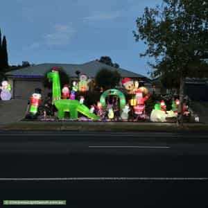 Christmas Light display at 13 Botanic Drive, Pakenham