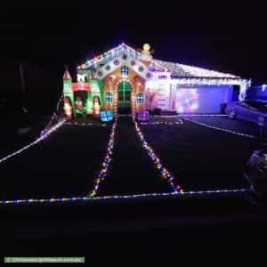 Christmas Light display at 5 Station Master Avenue, Thirlmere