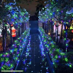 Christmas Light display at 2 Collegian Avenue, Strathmore