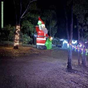 Christmas Light display at 27 York Street, Eaglehawk