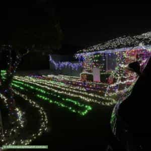 Christmas Light display at 83 Explorer Street, Gregory Hills