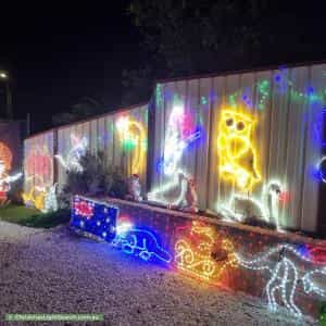 Christmas Light display at 7 Farr Court, Daisy Hill