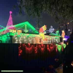 Christmas Light display at 119 Raglan Avenue, South Plympton