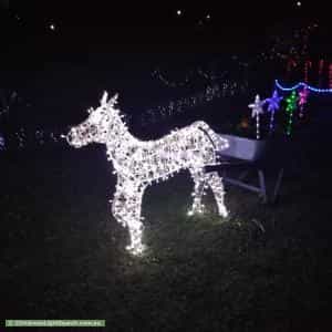 Christmas Light display at 17 Stamford Street, Wendouree
