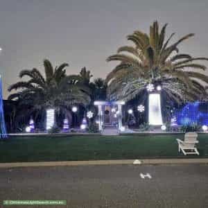 Christmas Light display at 11 Damon Street, Singleton