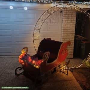 Christmas Light display at 41 Gonis Circuit, Evanston Gardens