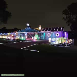 Christmas Light display at 2 Keon Place, Quakers Hill