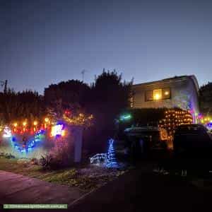 Christmas Light display at 162 Garden Street, North Narrabeen