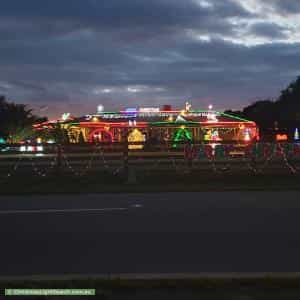 Christmas Light display at 161 Westcott Parade, Rockbank