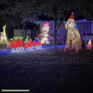 Christmas Light display at 20 Fisk Street, Monash