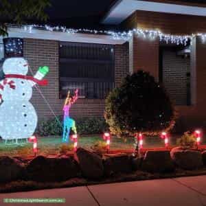 Christmas Light display at 22 Harold Blair Crescent, Moncrieff