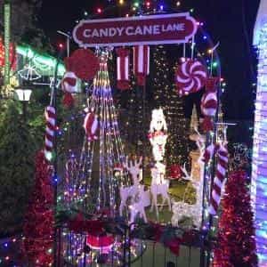 Christmas Light display at 17 Browning Street, Moonee Ponds