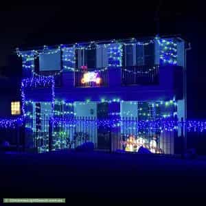 Christmas Light display at 67 Banks Street, East Maitland