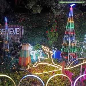 Christmas Light display at 26 Punt Road, Barwon Heads