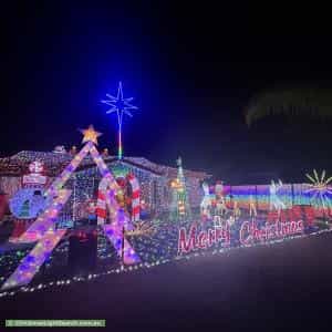 Christmas Light display at 3 Royal Drive, Kawungan