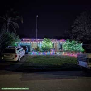 Christmas Light display at 23 McIlwaine Crescent, Noarlunga Downs