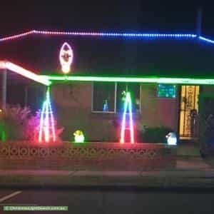 Christmas Light display at 35 High Street, Rangeville
