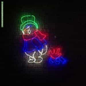 Christmas Light display at 22 Middleton Circuit, Gowrie