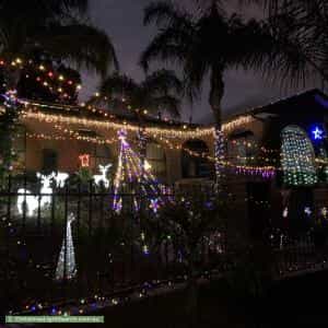 Christmas Light display at 6 Cooinda Crescent, Athelstone