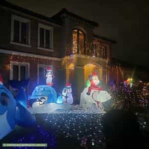 Christmas Light display at 4 Settlers Way, Cairnlea
