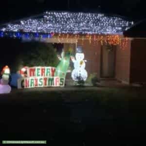 Christmas Light display at 3 Walker Street, Parafield Gardens