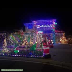 Christmas Light display at 10 Cotterdale Avenue, Mount Barker