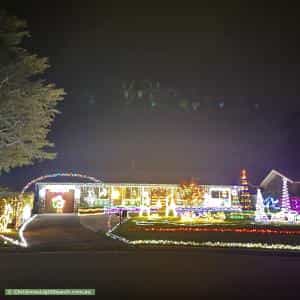 Christmas Light display at 65 McCall Avenue, Camden South