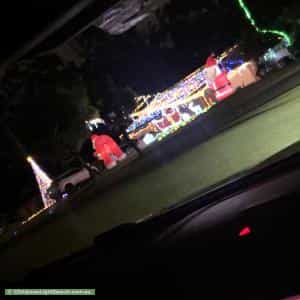 Christmas Light display at 18 Lady Jamison Drive, Glenmore Park
