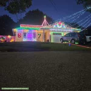 Christmas Light display at 31 Butler Crescent, South Penrith