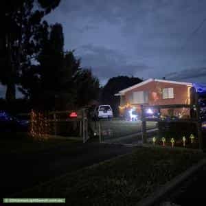 Christmas Light display at 117 Bridge Street, Campbell Town