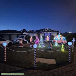 Christmas Light display at 5 Cherry Lane, Paralowie