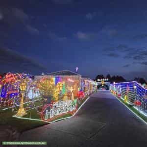 Christmas Light display at 29 Franks Way, Cranbourne North