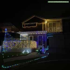 Christmas Light display at 48 Clara Street, Annerley