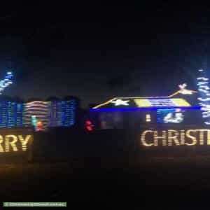 Christmas Light display at 9 James Road, Lewiston