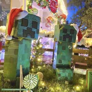 Christmas Light display at 6 Devaney Avenue, Glenmore Park