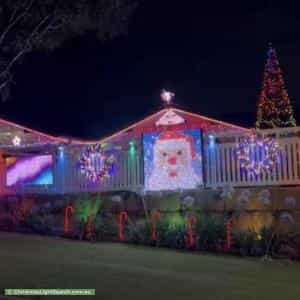 Christmas Light display at  Trinity Place, Bridgeman Downs