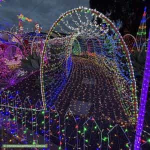 Christmas Light display at 11 Kristina Court, Pakenham