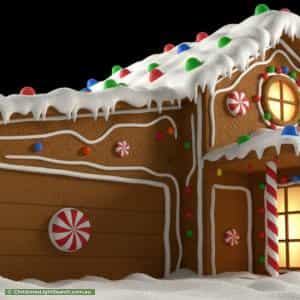 Christmas Light display at 10 Tremaine Avenue, Mickleham