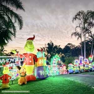 Christmas Light display at 30 Sambit Street, Tanah Merah