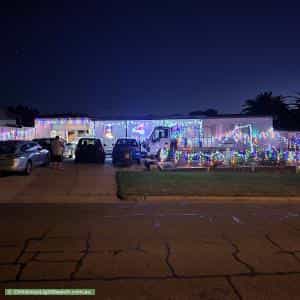Christmas Light display at 9 Kalunga Avenue, Ingle Farm