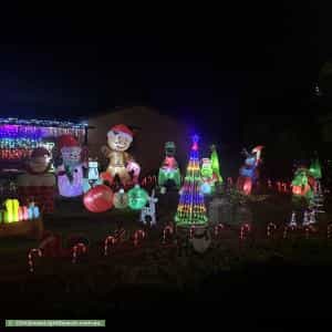 Christmas Light display at 123 Sandison Road, Hallett Cove