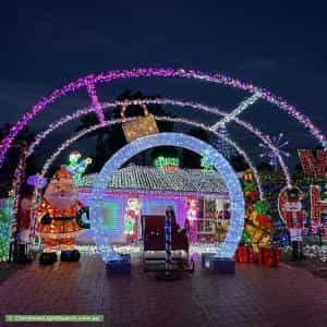 Christmas Light display at 17 Regentville Road, Glenmore Park