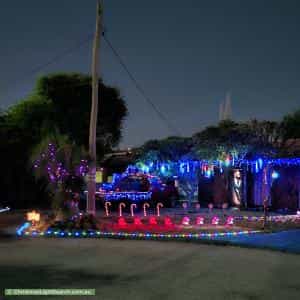 Christmas Light display at 27 Allamanda Way, Forrestfield