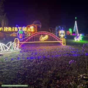 Christmas Light display at 347 Chevallum Road, Chevallum