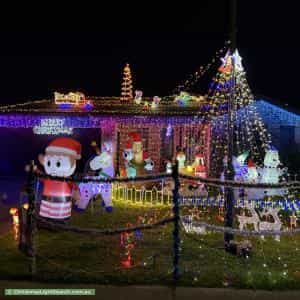 Christmas Light display at 79 Melissa Way, Pakenham