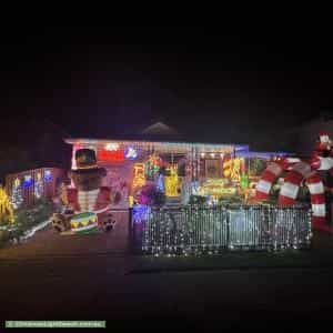 Christmas Light display at 101 Picnic Point Road, Panania